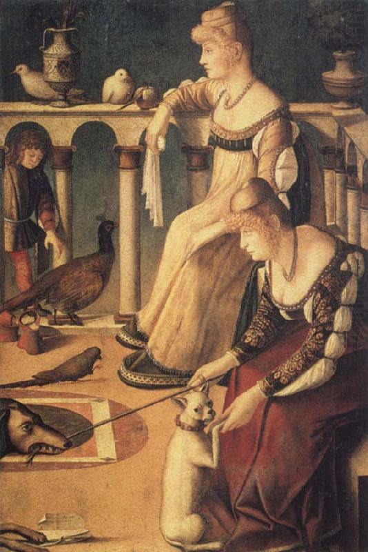 Vittore Carpaccio Venetian Ladies,known as the courtesans china oil painting image